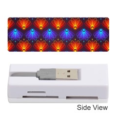 Light Background Colorful Abstract Memory Card Reader (stick)