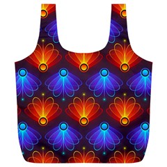 Light Background Colorful Abstract Full Print Recycle Bag (xl) by Wegoenart