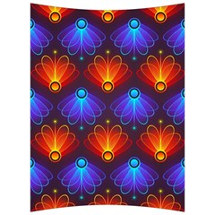 Light Background Colorful Abstract Back Support Cushion by Wegoenart