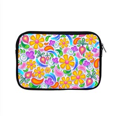 Floral Paisley Background Flower Apple Macbook Pro 15  Zipper Case by Wegoenart