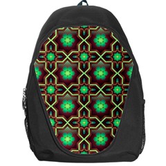 Pattern Background Bright Brown Backpack Bag by Wegoenart