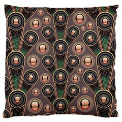 Background Abstract Pattern Green Standard Flano Cushion Case (two Sides) by Wegoenart