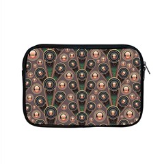 Background Abstract Pattern Green Apple Macbook Pro 15  Zipper Case by Wegoenart