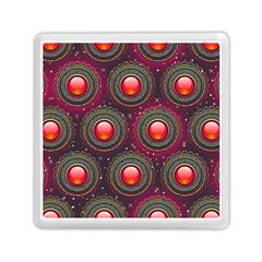 Abstract Circle Gem Pattern Memory Card Reader (square) by Wegoenart