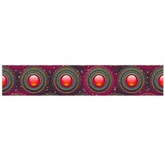 Abstract Circle Gem Pattern Large Flano Scarf  by Wegoenart