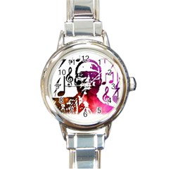 Befunky Mgclothingstore Jpg Round Italian Charm Watch by mgfiretestedshop