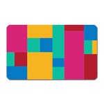 Unique Background Abstract Magnet (Rectangular) Front