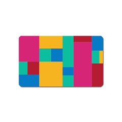 Unique Background Abstract Magnet (Name Card)