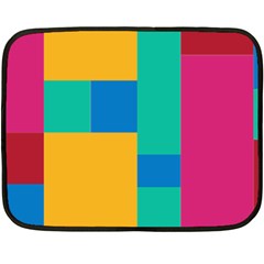 Unique Background Abstract Fleece Blanket (Mini)