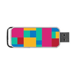 Unique Background Abstract Portable USB Flash (One Side)