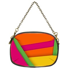 Background Abstract Chain Purse (one Side)