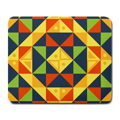 Background Geometric Color Large Mousepads