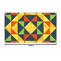 Background Geometric Color Business Card Holder