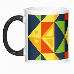 Background Geometric Color Morph Mugs