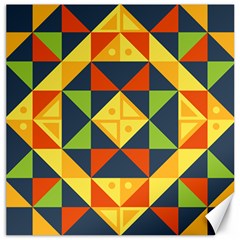 Background Geometric Color Canvas 20  x 20 