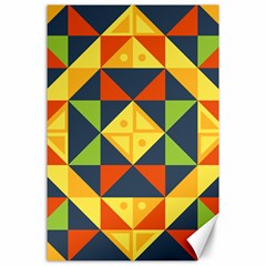 Background Geometric Color Canvas 24  x 36 