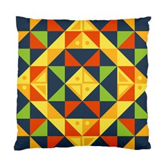 Background Geometric Color Standard Cushion Case (One Side)