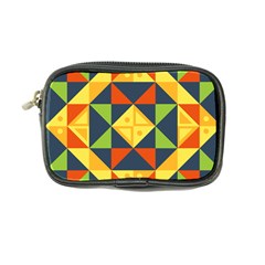 Background Geometric Color Coin Purse