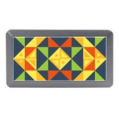 Background Geometric Color Memory Card Reader (Mini)