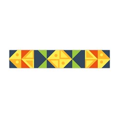 Background Geometric Color Flano Scarf (Mini)