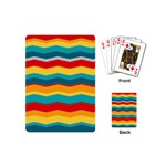 Retro Colors 60 Background Playing Cards (Mini) Back