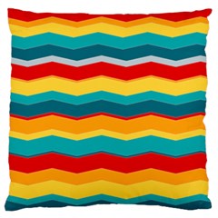 Retro Colors 60 Background Standard Flano Cushion Case (one Side)