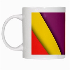 Background Abstract White Mugs by Wegoenart