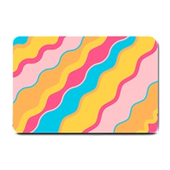 Cake Color Palette Painting Small Doormat  by Wegoenart