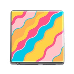 Cake Color Palette Painting Memory Card Reader (square 5 Slot) by Wegoenart