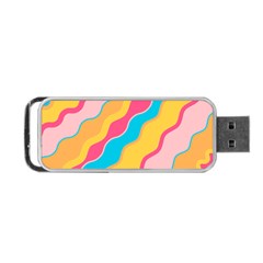 Cake Color Palette Painting Portable Usb Flash (one Side) by Wegoenart