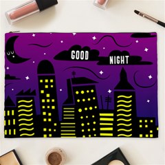 City Architecture Night Skyscraper Cosmetic Bag (xxl) by Wegoenart