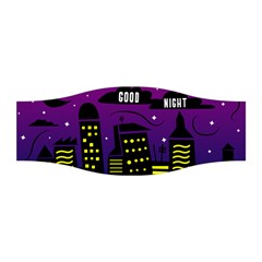 City Architecture Night Skyscraper Stretchable Headband by Wegoenart