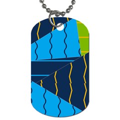 Background Wallpaper Colors Color Dog Tag (two Sides) by Wegoenart