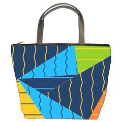 Background Wallpaper Colors Color Bucket Bag by Wegoenart