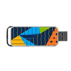 Background Wallpaper Colors Color Portable Usb Flash (one Side) by Wegoenart