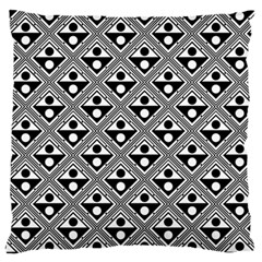 Background Triangle Circle Standard Flano Cushion Case (one Side) by Wegoenart