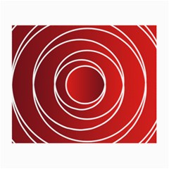 Background Circles Red Small Glasses Cloth by Wegoenart