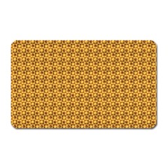 Pattern Background Texture Design Magnet (rectangular) by Wegoenart