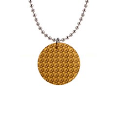 Pattern Background Texture Design 1  Button Necklace