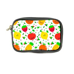 Pattern Fruit Fruits Orange Green Coin Purse by Wegoenart