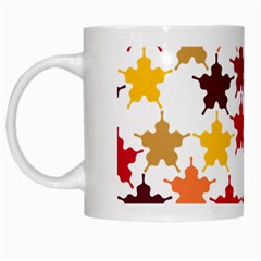 Background Abstract Art White Mugs by Wegoenart