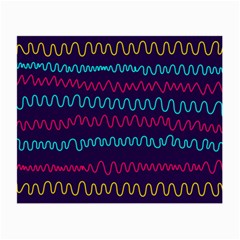 Background Waves Abstract Background Small Glasses Cloth (2-side) by Wegoenart