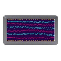 Background Waves Abstract Background Memory Card Reader (mini) by Wegoenart