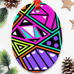 Background Abstract Pattern Ornament (oval) by Wegoenart