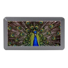 Peacock Bird Plumage Display Full Memory Card Reader (mini) by Wegoenart