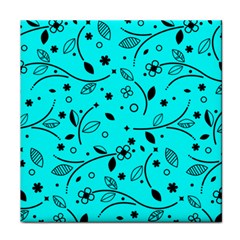 Pattern Flowers Flower Texture Face Towel