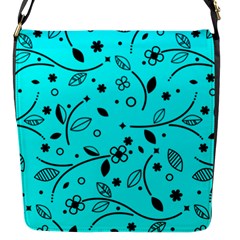 Pattern Flowers Flower Texture Flap Closure Messenger Bag (s) by Wegoenart