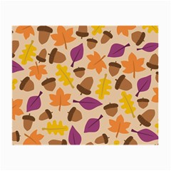 Acorn Autumn Background Boxes Fall Small Glasses Cloth by Wegoenart