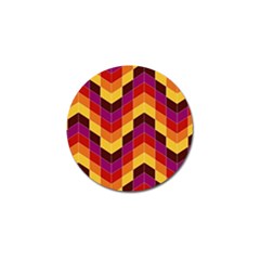 Geometric Pattern Triangle Golf Ball Marker (10 Pack) by Wegoenart