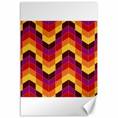 Geometric Pattern Triangle Canvas 20  X 30  by Wegoenart